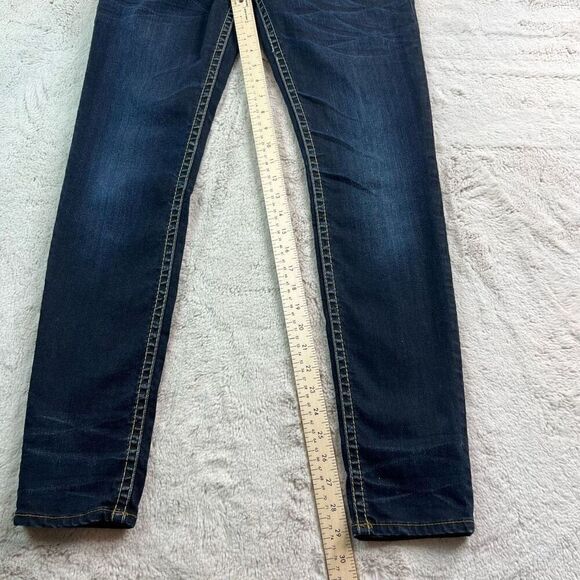 Silver Jeans Camden Rose Womens Size 28x31 Low Rise Dark Wash Denim Skinny - Picture 11 of 11